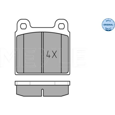 Bremsbelagsatz Vw P. T2 79-86 252001118 Bremsbelagsatz Vw P. T2 79-86 252001118