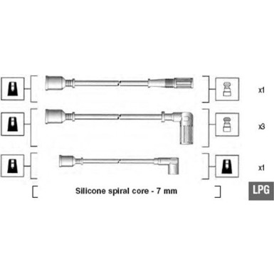 Zündleitungssatz 941095620602