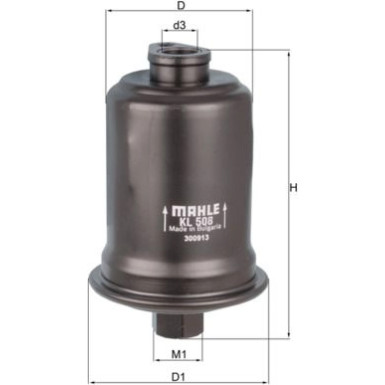 MAHLE Kraftstofffilter KL 508