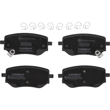 KAMOKA Bremsbelagsatz, Scheibenbremse JQ101095