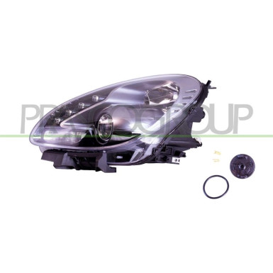 Scheinwerfer L H7/H1 +LWR +MOT +TGFL GRAU ALFA GIULIETTA 4,10 1130,506,2