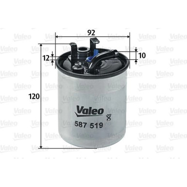 VALEO Kraftstofffilter 587519