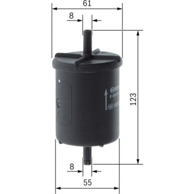 Kraftstofffilter 0 450 902 151