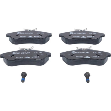 Bremsbelagsatz Citroen P. C2/C3 1,4-1,6 02 13.0460-2881.2 Bremsbelagsatz Citroen P. C2/C3 1,4-1,6 02 13.0460-2881.2