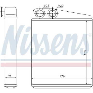 Heizkühler PKW VW Golf V/VI 03 FIRST FIT 70228