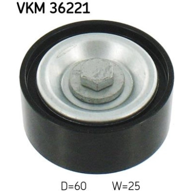 Spannrolle Nebentrieb VKM 36221