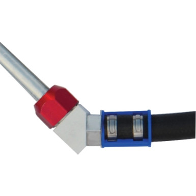 Verbinder Aluminiumdraht Mit Gummidraht 45 Grad 5/8 (15,9 mm)-#11 007935020950 Verbinder Aluminiumdraht Mit Gummidraht 45 Grad 5/8 (15,9 mm)-#11 007935020950