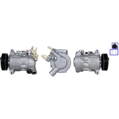 LUCAS Kompressor, Klimaanlage ACP01274