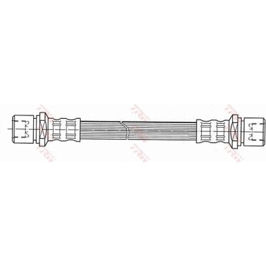 PHA404 Bremsschlauch HA re SUBARU Legacy 01