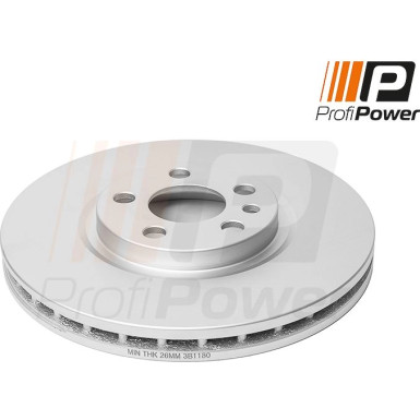 PROFIPOWER Bremsscheibe 3B1180 PROFIPOWER Bremsscheibe 3B1180