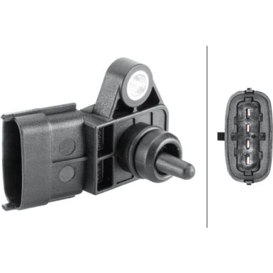 Sensor, Saugrohrdruck 6PP 358 152-311 Sensor, Saugrohrdruck 6PP 358 152-311