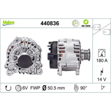 VALEO Generator 440836 VALEO Generator 440836