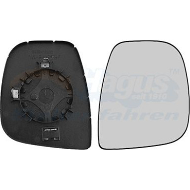 Spiegelglas, Außenspiegel Citroen Berlingo (B9) konvex OE 16 081 813 80 HAGUS 906838 Spiegelglas, Außenspiegel Citroen Berlingo (B9) konvex OE 16 081 813 80 HAGUS 906838