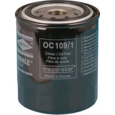 MAHLE Ölfilter OC 109/1 MAHLE Ölfilter OC 109/1