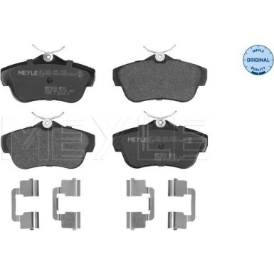 Bremsbelagsatz Citroen T. Jumpy 07 MEYLE-ORIGINAL: True to OE 252457816 Bremsbelagsatz Citroen T. Jumpy 07 MEYLE-ORIGINAL: True to OE 252457816