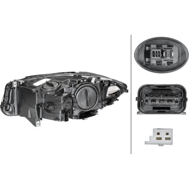 HELLA Hauptscheinwerfer 1ZS 010 131-621