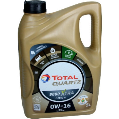 Total Quartz Ineo Xtra Future XT 0W-16 5 Liter 2225560 Total Quartz Ineo Xtra Future XT 0W-16 5 Liter 2225560