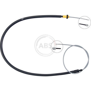 A.B.S. Handbremsseil Seilzug Festellbremse K14080 A.B.S. Handbremsseil Seilzug Festellbremse K14080