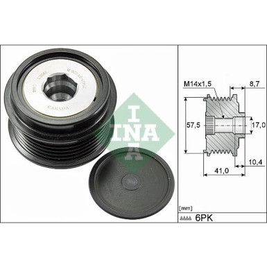 Generatorfreilauf 535 0282 10 Generatorfreilauf 535 0282 10