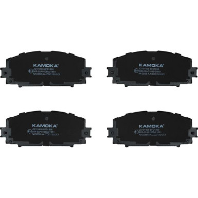 KAMOKA Bremsbelagsatz, Scheibenbremse JQ101406