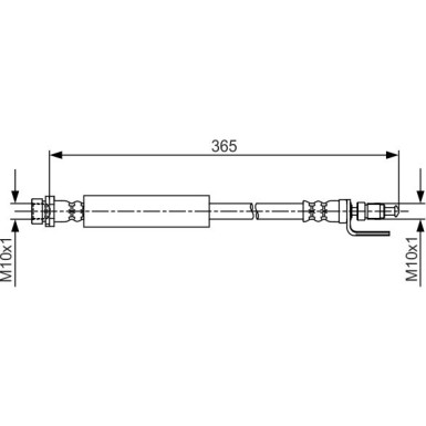 Bremsschlauch FORD 1987481703