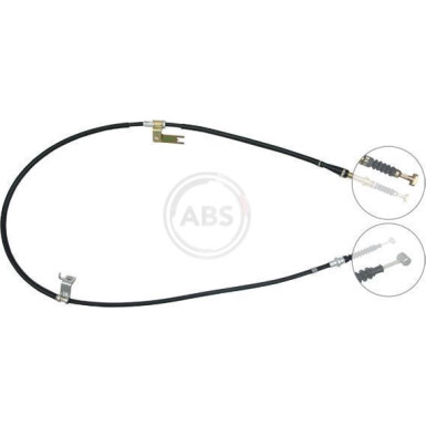 A.B.S. Handbremsseil Seilzug Festellbremse K14688 A.B.S. Handbremsseil Seilzug Festellbremse K14688