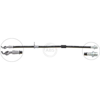 A.B.S. Bremsschlauch SL4969