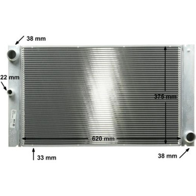 Kühler, Motorkühlung CR 766 000P