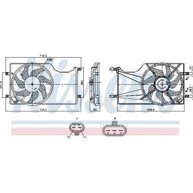 Kühlerlüfter PKW OPEL Corsa,Adam 12 850098 Kühlerlüfter PKW OPEL Corsa,Adam 12 850098