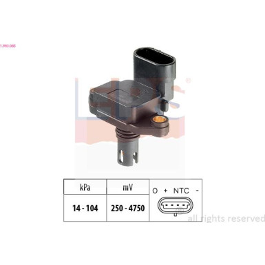 Sensor, Saugrohrdruck 1.993.085 Sensor, Saugrohrdruck 1.993.085