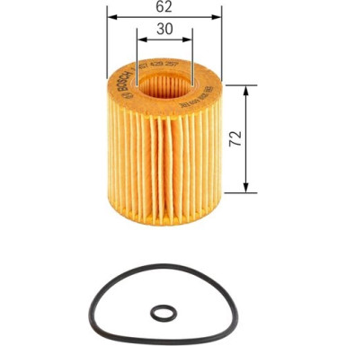 Ölfilter 1457429257 Ölfilter 1457429257