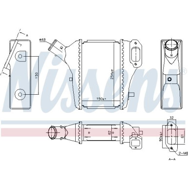 Ladeluftkühler PKW Honda CR-V 12 961421