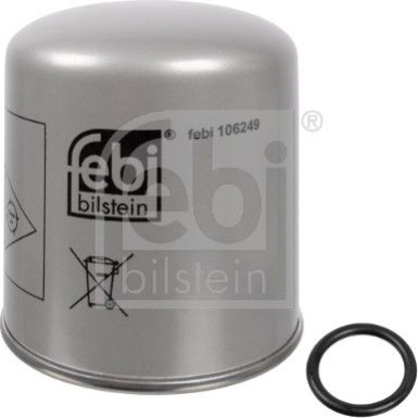 FEBI BILSTEIN Lufttrocknerpatrone, Druckluftanlage 106249 FEBI BILSTEIN Lufttrocknerpatrone, Druckluftanlage 106249
