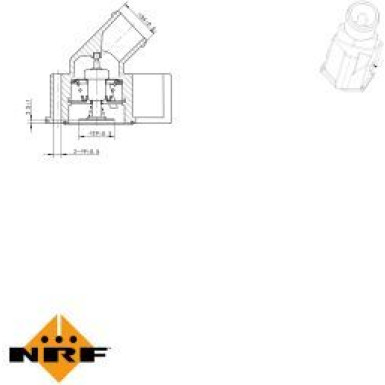 Thermostat, Kühlmittel 725115