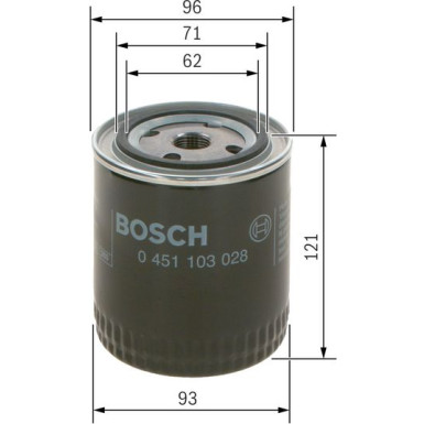 Ölfilter 0 451 103 028 Ölfilter 0 451 103 028