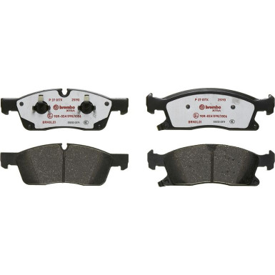 BREMBO Bremsklötze Xtra VA P 37 017X BREMBO Bremsklötze Xtra VA P 37 017X