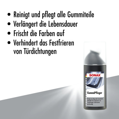 Sonax GummiPfleger 100ml 03401000 Sonax GummiPfleger 100ml 03401000
