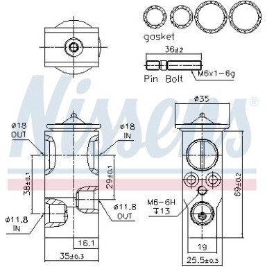Expansionsventil Audi Q5 17 FIRST FIT 999377