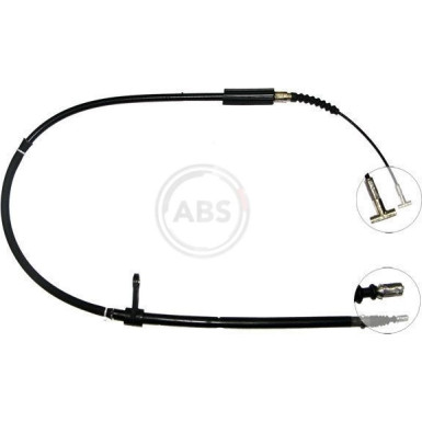 A.B.S. Handbremsseil Seilzug Festellbremse K13187 A.B.S. Handbremsseil Seilzug Festellbremse K13187