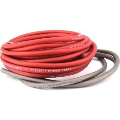 Phonocar Stromkabel Querschnitt 6 mm² Kabel-set stromversorgungskabeln für verstärker - 30 A - Que 06090