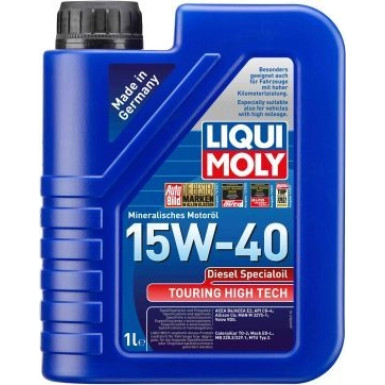 Liqui Moly Touring High Tech Diesel Specialoil 15W-40 1 l 1070 1L Dose Kunststoff