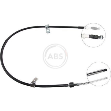 A.B.S. Handbremsseil Seilzug Festellbremse K11487 A.B.S. Handbremsseil Seilzug Festellbremse K11487
