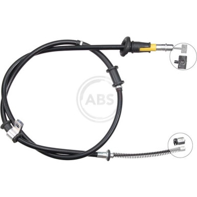 A.B.S. Handbremsseil Seilzug Festellbremse K19628 A.B.S. Handbremsseil Seilzug Festellbremse K19628