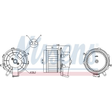 Innenraumgebläse Citroen Jumper 06 87292