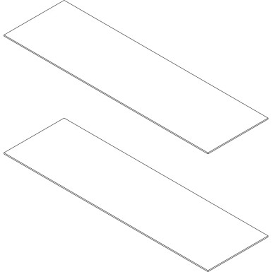 Thule Ersatzteil Schutzfolie 9107/9108 (2Stk.) 1500050173
