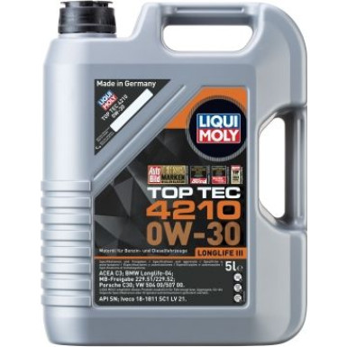 Liqui Moly Top Tec 4210 0W-30 5 l 21605 5L Kanister Kunststoff