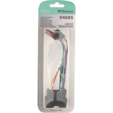 Phonocar ISO-Kabel für Autoradios 20 cm 04685
