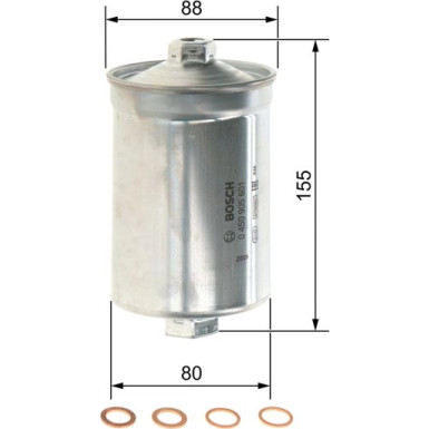 Kraftstofffilter 0 450 905 601 Kraftstofffilter 0 450 905 601