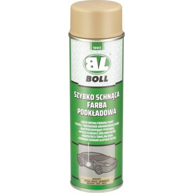 Boll Schnell trocknende Grundierungsfarbe beige Spray 500ml 001020 Boll Schnell trocknende Grundierungsfarbe beige Spray 500ml 001020