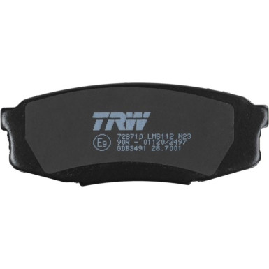 Bremsklötze HA TOYOTA Land Cruiser 08 COTEC GDB3491